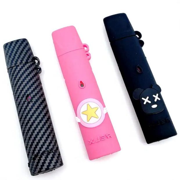 Electronic cigarette silicone cover