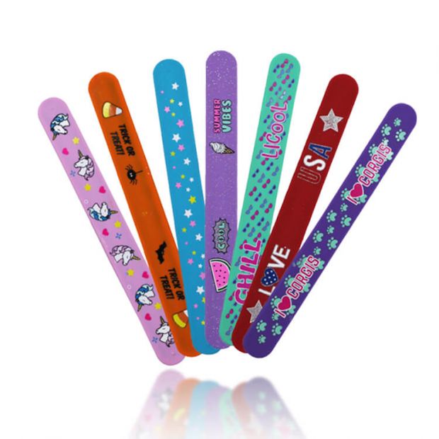 Silicone Slap Bracelet Ruler