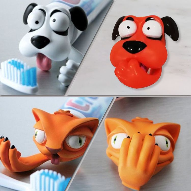 Cartoon Toothpaste cap