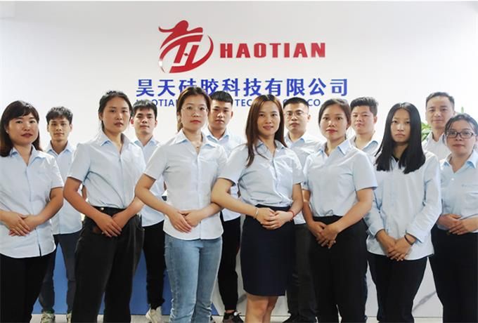 service team of haotian silicone