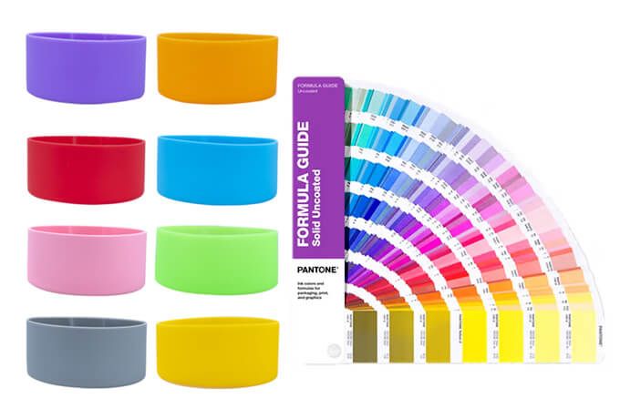 customized silicone sleeve colors