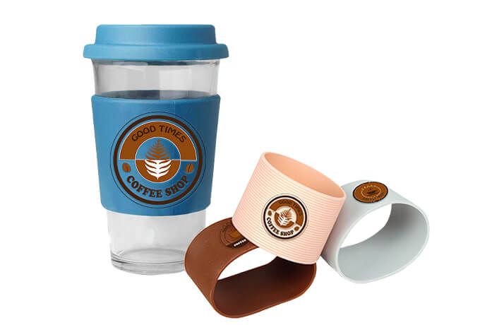 customized silicone sleeve logo