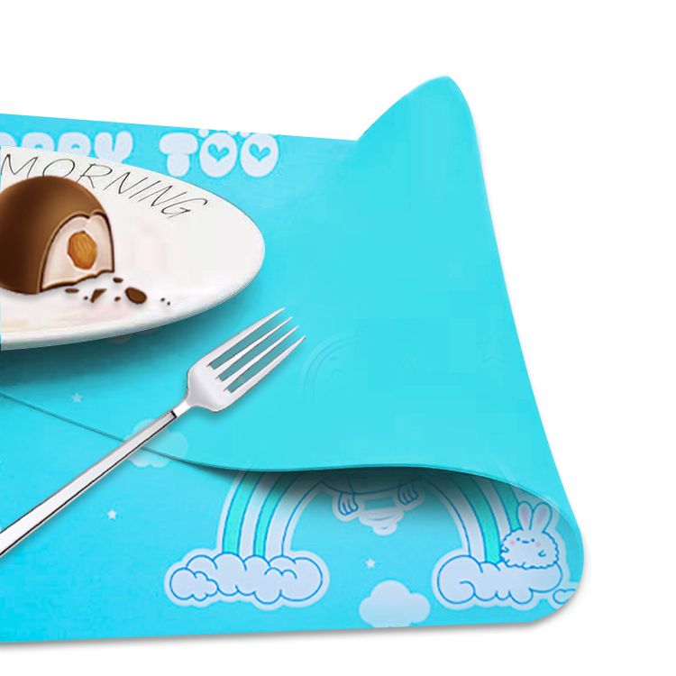 children silicone placemat