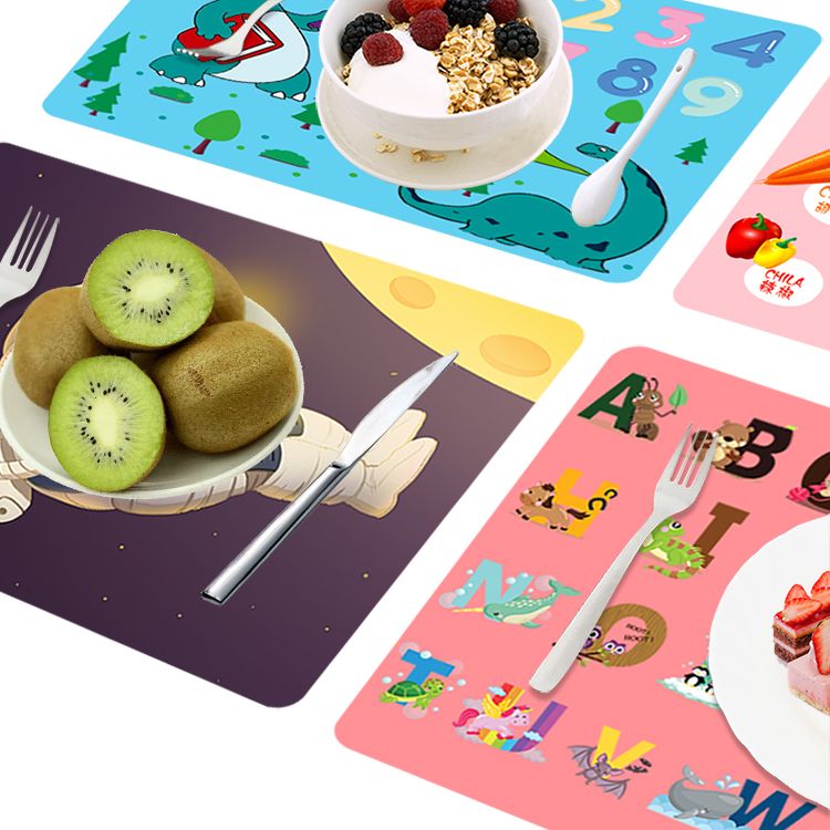 Custom mini animal placemat