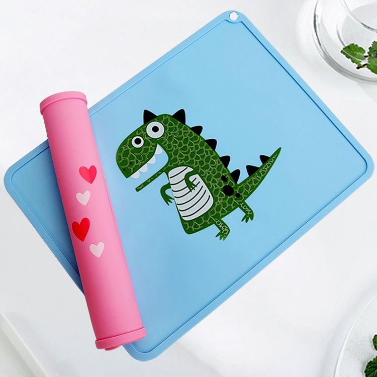 Custom silicone dinner table place mat