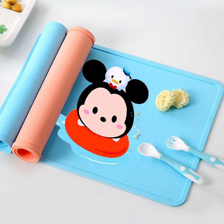 Custom kids silicone placemat