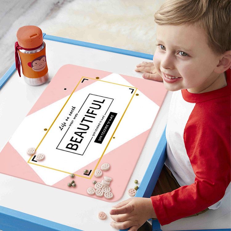 kids silicone table mat